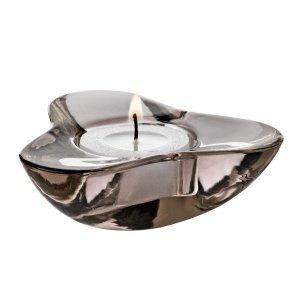 Stelton Teelichthalter AURA warm braun