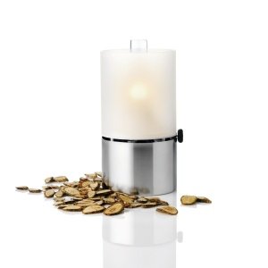 Stelton ?llampe mit Glasschirm satiniert