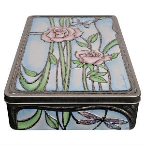 Stem Ginger Biscuits "Rose & Butterfly",