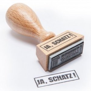 Stempel Ja, Schatz!