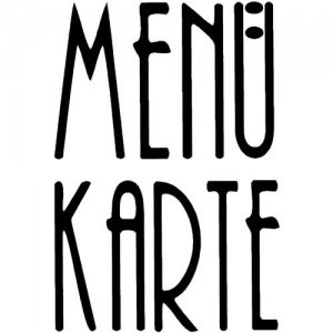 Stempel Menü Aprille