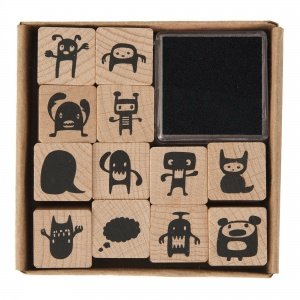 Stempelset "Monster"