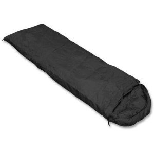 Steppdecken Schlafsack schwarz