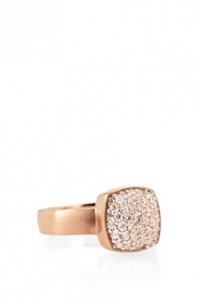 Sterling Silber / Rotgold / Zirkonia