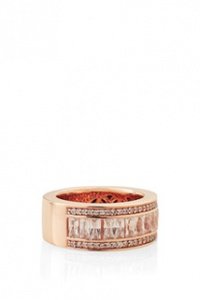 Sterling Silber / Rotgold / Zirkonia