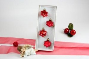 Sternen Set 4tlg. Rot