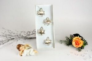 Sternen Set 4tlg. silber