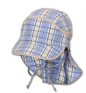 Sterntaler Jungen Sonnenhut m. Nackensch