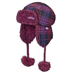 Sterntaler Mädchen Holzfällermütze Lila