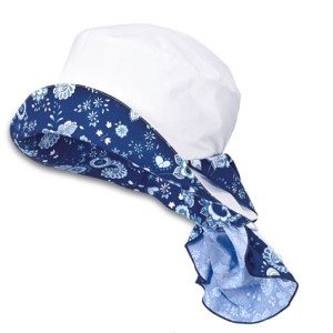 Sterntaler Mädchen Sonnenhut mit Nackens