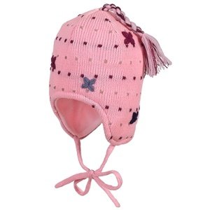 Sterntaler Winter Strickmütze Rosa