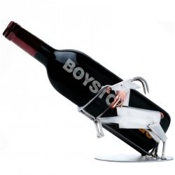 Sternzeichen Steinbock Weinflaschenhalte