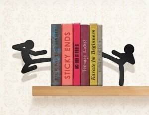 Stickmen Karate Buchstütze