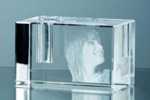 Stiftehalter 8x5x5 cm inkl. 2D Lasergrav