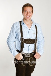 Stockerpoint Trachtenhemd Campos hellbla