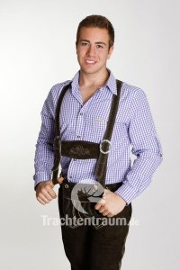 Stockerpoint Trachtenhemd Campos lila