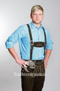 Stockerpoint Trachtenhemd Campos türkis