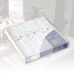 Stoff-Servietten Set weiß