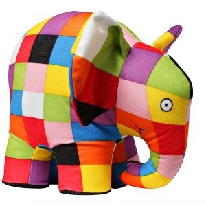 Stofftier "Elmer the Patchwork Elephant"