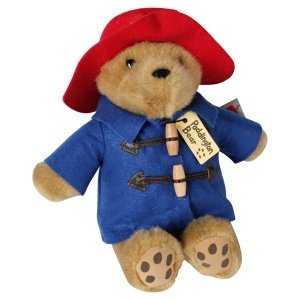 Stofftier "Paddington Bear", blauer Mant
