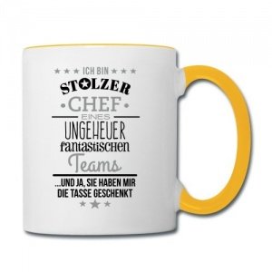 Chef Eines Fantastischen Teams Tasse