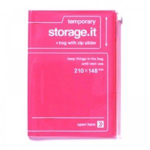 Storage.it Notizbuch mit Zip-Slider-Hüll