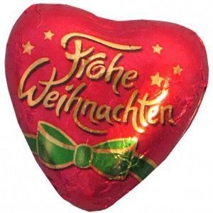 Storz Herz "Frohe Weihnachten" 50er