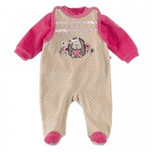 Strampler mit Shirt natur