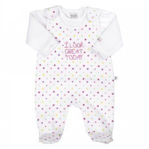 Strampler+Shirt langarm white