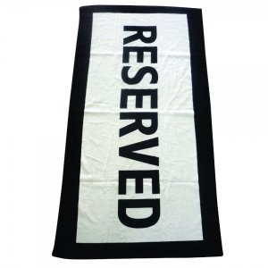 Strandtuch Reserviert