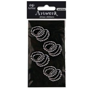 Strass Sticker Artwork Eheringe