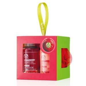 Strawberry Shower & Moisture Set