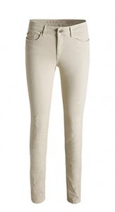 Strechige Baumwoll-Twill-Pant