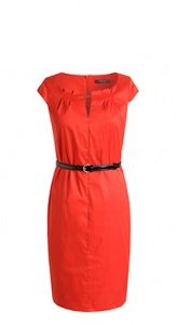 Stretch Baumwoll-Kleid