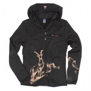 Stretch-Fleece-Kapuzenjacke Matterhorn