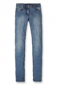 Stretch-Jeans mit Herz, Verstellbund