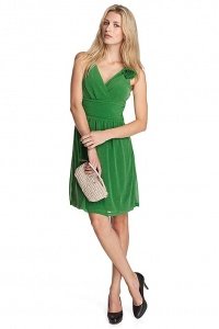 Stretch Mesh Kleid