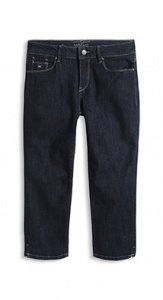 Stretchige Capri-Jeans