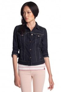 Stretchige Jeans-Jacke