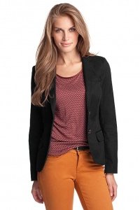 Stretchiger Baumwoll-Blazer