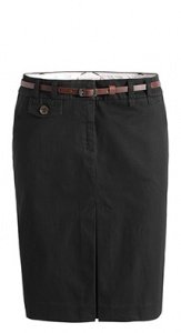 Stretchiger Baumwoll-Rock