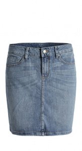 Stretchiger Denim-Mini