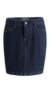 Stretchiger Denim-Rock