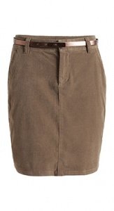 Stretchiger Feincord-Rock