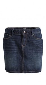 Stretchiger Jeans-Mini