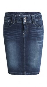 Stretchiger Jeans-Rock