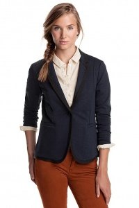 Stretchiger Sweat-Blazer