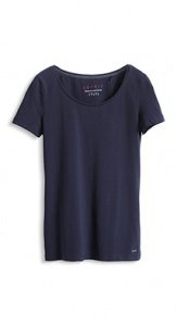 Stretchiges Baumwoll-T-Shirt