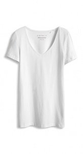Stretchiges Baumwoll-T-Shirt