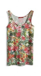 Stretchiges Print-Tank-Top